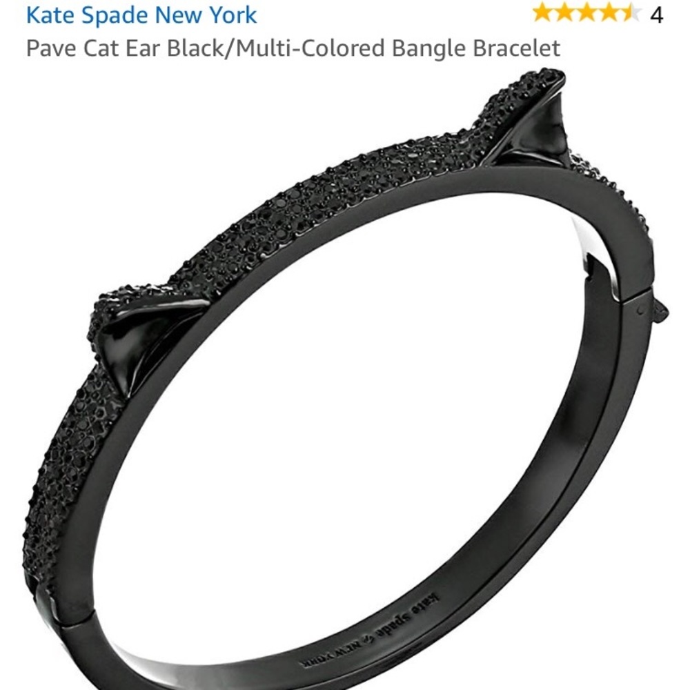 NWT Kate Spade Cat Bangle Bracelet